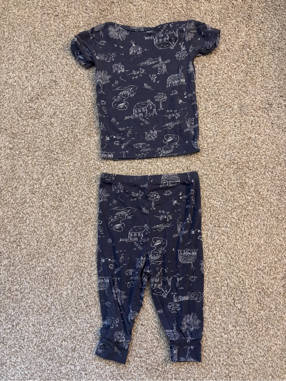 Modern Moments By Gerber Pajama Set 12M